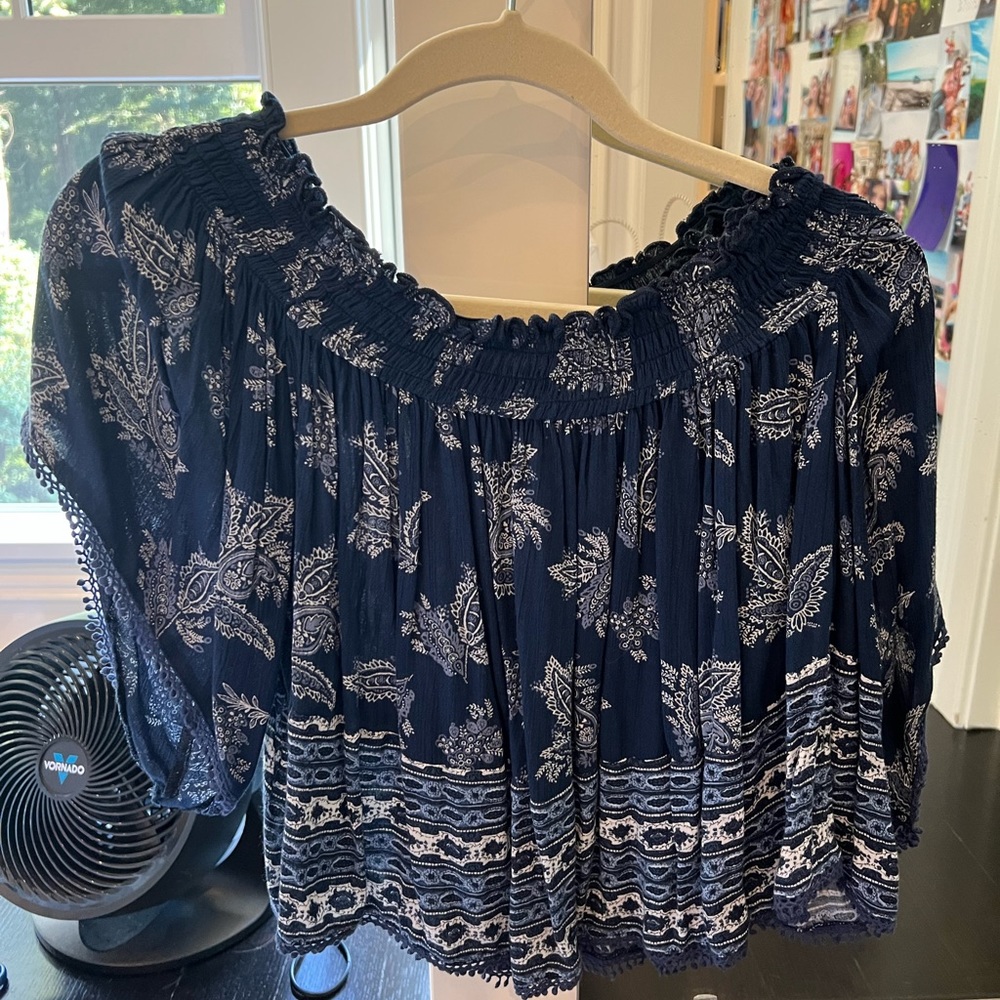 Abercrombie off the shoulder blouse